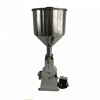 Guangzhou Factory A02 Pneumatic 5-50 ml Manual Soap Liquid Filling Machine,Small Dose Paste liquid filling machine,Piston filler