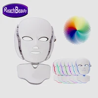 

High quality PDT 7 color lights led photon therapy mask facial mask