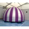color stripe inflatable planetarium dome tent party inflatable movie tent for sale
