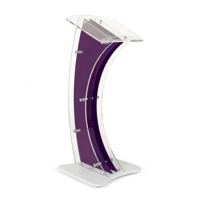 acrylic speaker lectern plexiglass podium wholesale.jpg