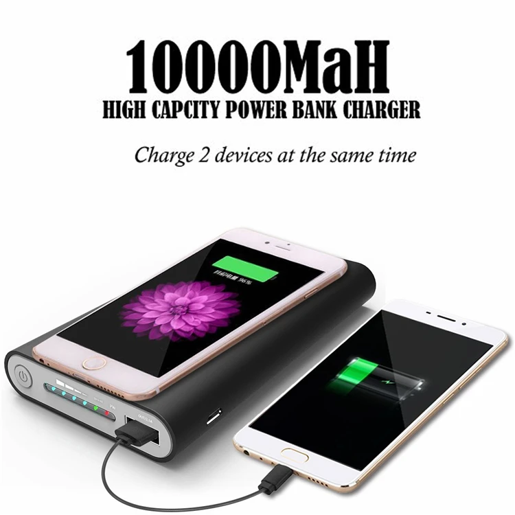 2020 New Mini 10000mah 2 USB Ports 2in1 Power Bank Trending Products Portable Qi Wireless Powerbank for Iphone use,for Type c - ANKUX.COM