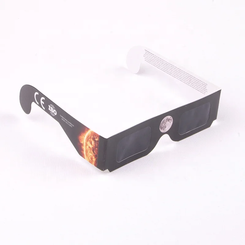 
2019 Hot Selling Promotional Custom Paper 3D Solar Eclipse Glasses 