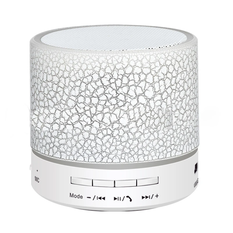 Promotion Products Gift Products Portable Mini Colorful LED Light Blue-tooth Speaker with FM Radio A9 wireless Speakers - ANKUX.COM