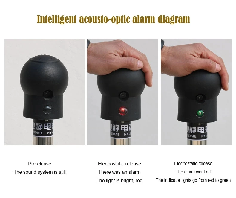 Human Body Electrostatic Discharge Ball Touch Device Electrostatic