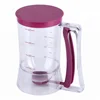 Manual Cupcake Pancake Cookie Cake Waffles Pastry Batter Dispenser Speratator Measuring Cup Baking Tools 900ml
