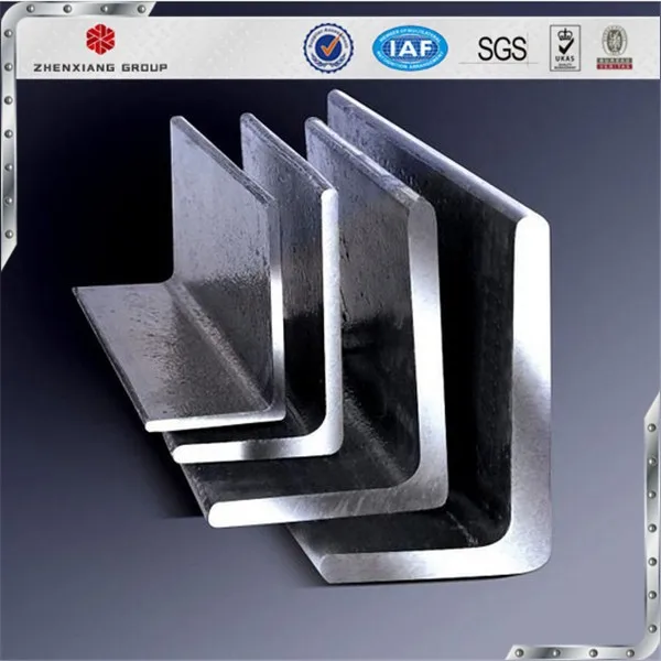 types of steel angle bar
