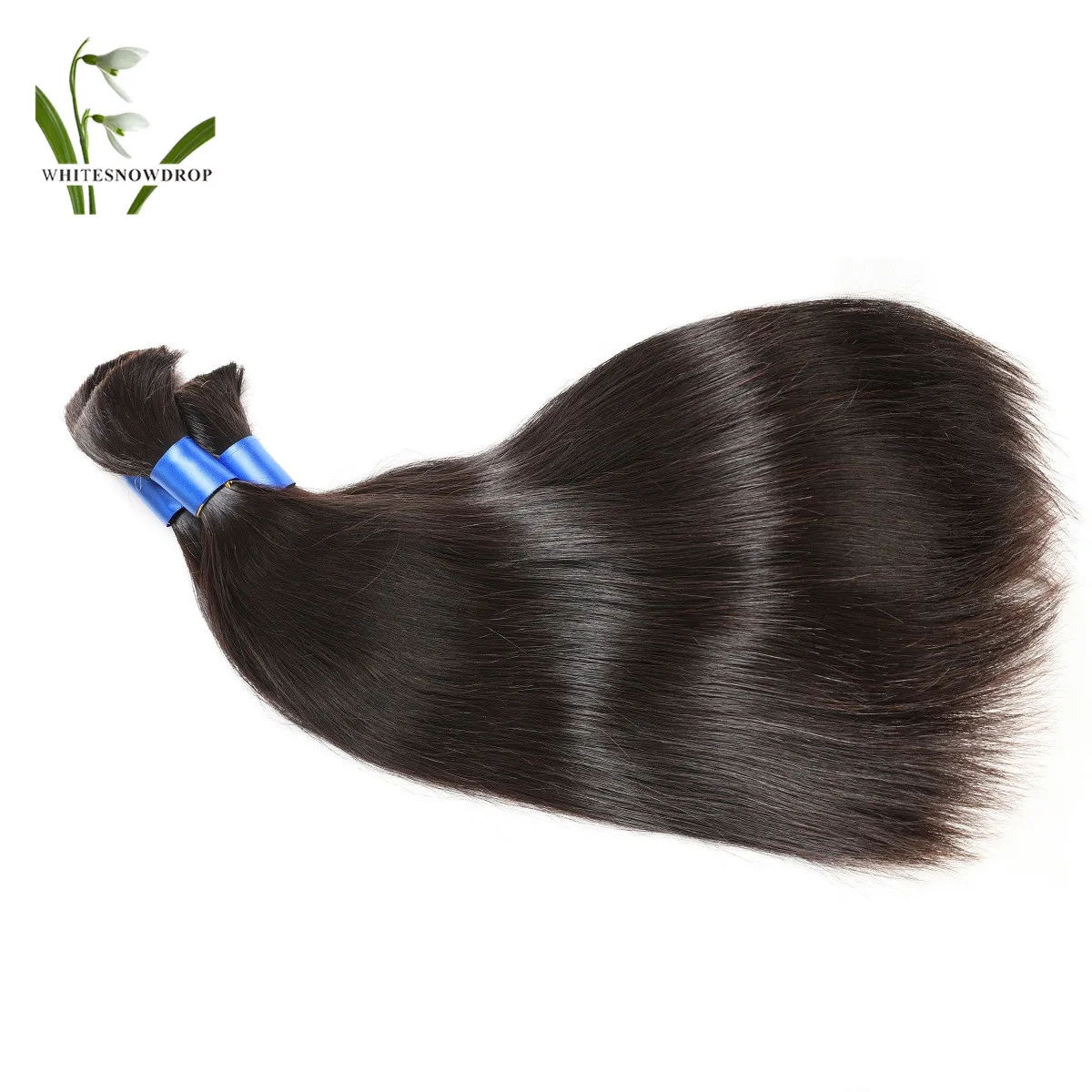 

Chinese Human Straight Bulk Hair In Bulk, Natural color