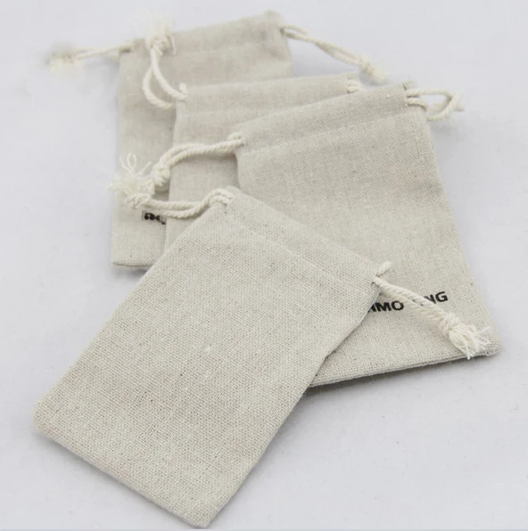 

small linen jewelry pouch gift pouch drawstring pouches bag with custom logo bangle bag