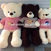 Eco-friendly coloured teddy bear Manufacturer stuffed bear baby toys