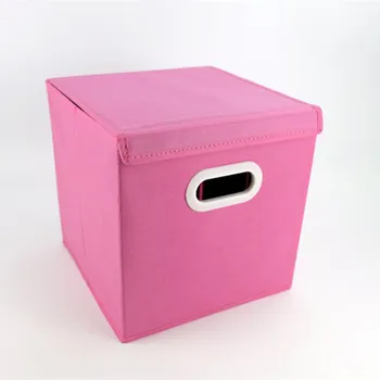 fabric storage containers with lids