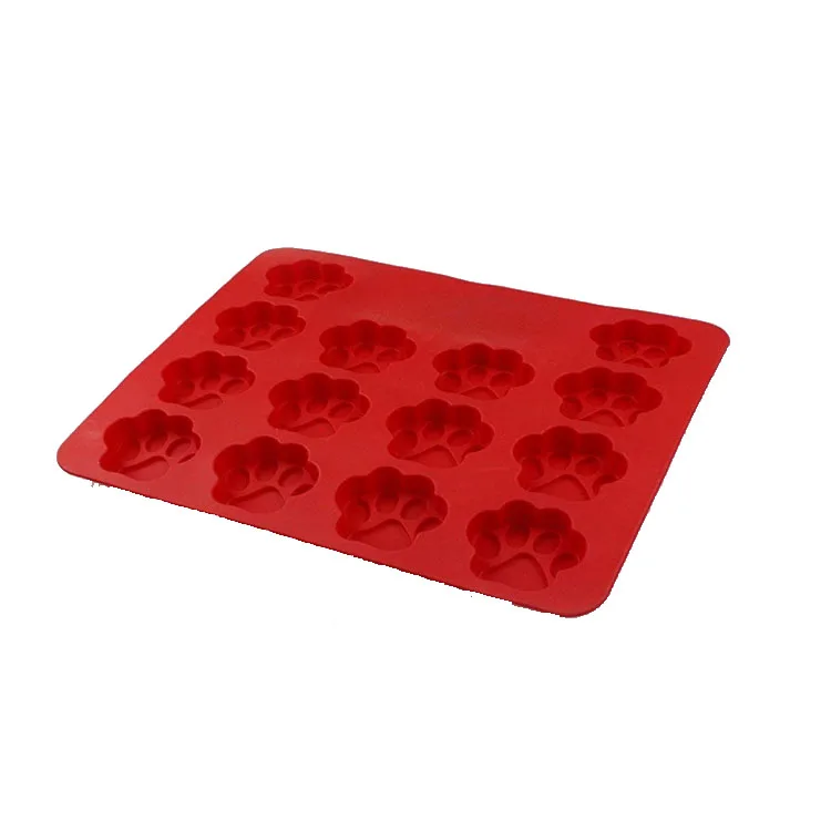 

Silicone Dog Paws & Bones Shaped Cake Chocolate Candy Muffin Pudding Pastry Mold Tray, Soap Mold, Ice Cube Mold