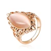 New design hot sale hawaiian natural mystic womens square heart-shaped butterfly synthetic cheap opal inlay rings opal ring