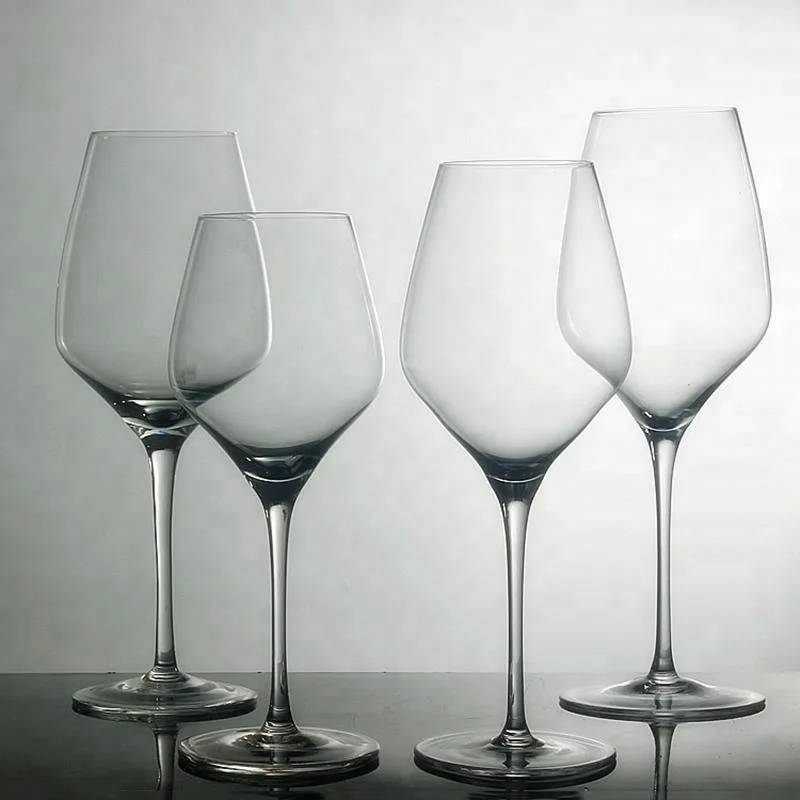 

100% Marble Wine Glass High Quality Custom Bohemia Crystal Wine Glass, Transparent