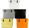 Good quality 55 QT custom rotomolded coolers ice chest large moulted backrest chair ice chest cooler with wheels