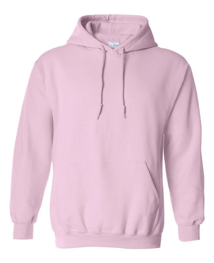 plain pink hoodie