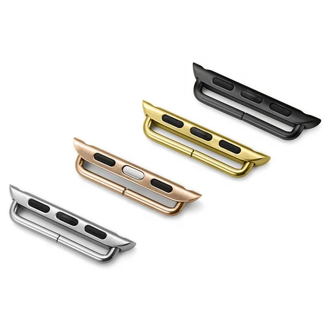 

Wholesale Watch Strap Screw Adapter Connector Tool 316L Stainless Steel for Apple Watch Band Watch Band Adapter Lugs, Sliver rose gold gold black