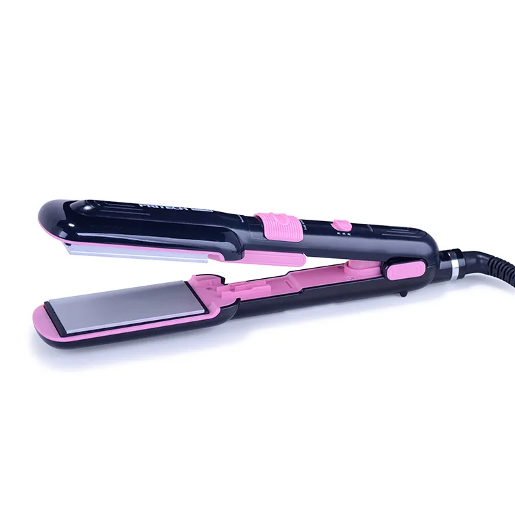 

PRITECH New Style Wave Plate And 2 In 1 Straightening Hair Straightener