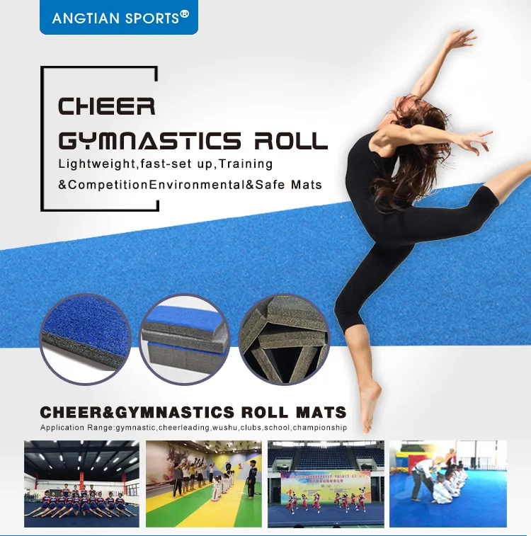 Factory Price Foam Gymnastics Mats/ Gymnastics Carpet/ Cheerleading