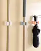 Wall Mounted Mop Brush Broom Organizer Hanger Holder Storage Rack Kitchen Clean