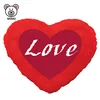 Travel Memory Foam New Valentine Red Heart Shaped Pillow Cushion Wholesale Pretty Soft Plush Toy Custom Love Heart Shaped Pillow