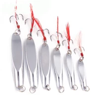 

spoon lure luminous blank lure shiny metal jig lure