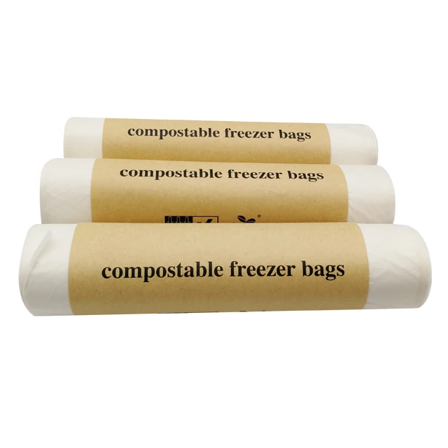 Freezer Bags Custom Coloured Printed Reusable Biodegradable Plastic