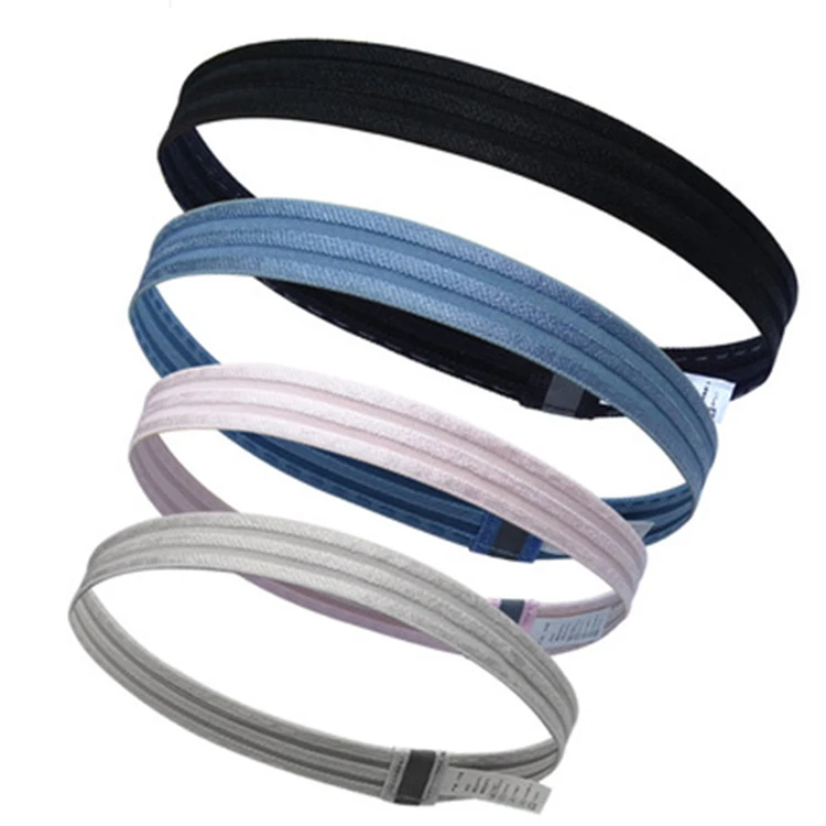 Soft Breathable Adjustable headband for sports