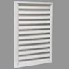 Aluminum air conditioner louver window with waterproof and ventilation advantages