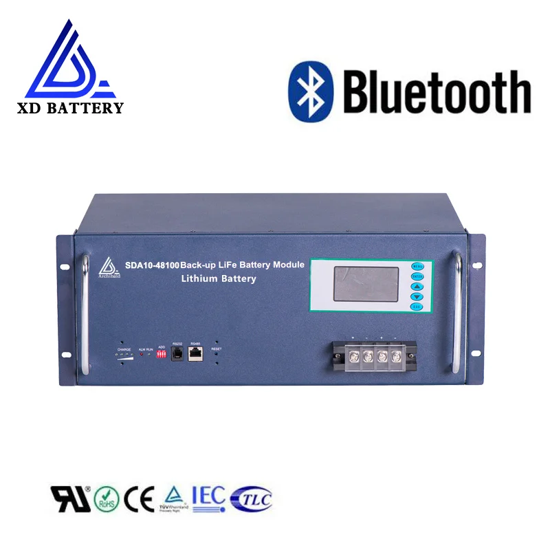 
china manufacture deep cycle li ion li-ion battery pack 48v 100ah for telecom 