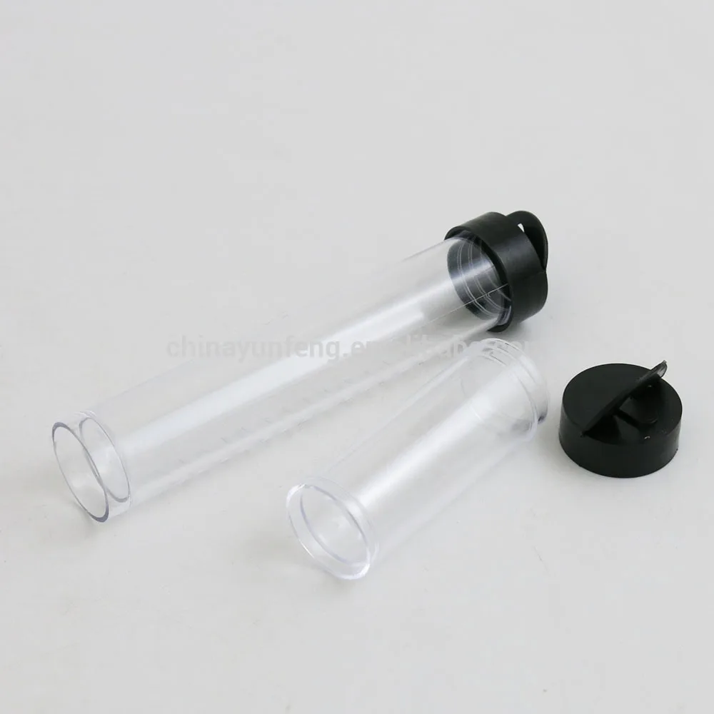 10ml,20ml Plastic Test Clear Tube With Screw Caps - Buy Plastic Tube ...