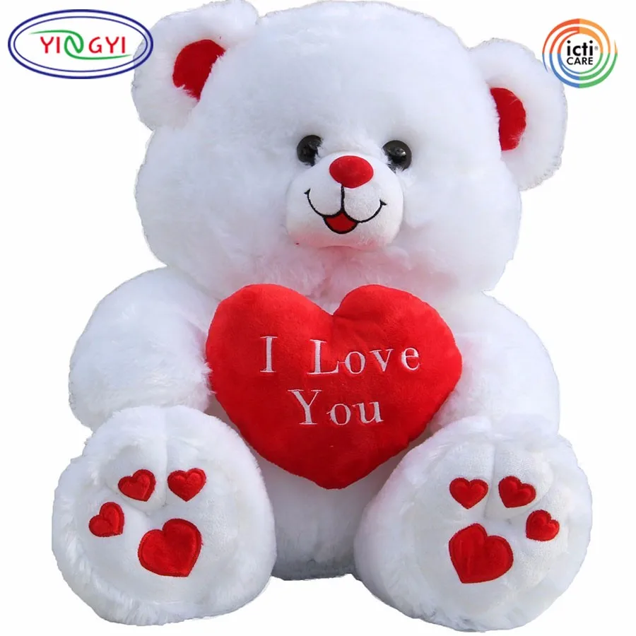 large i love you teddy bear