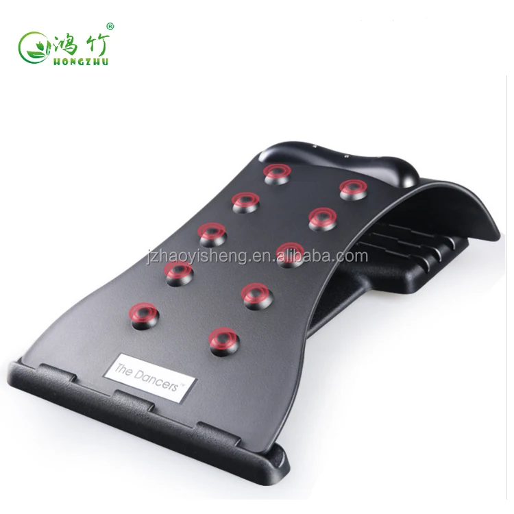 Household portable magnetic therapy cervical neck traction stretcher massage device