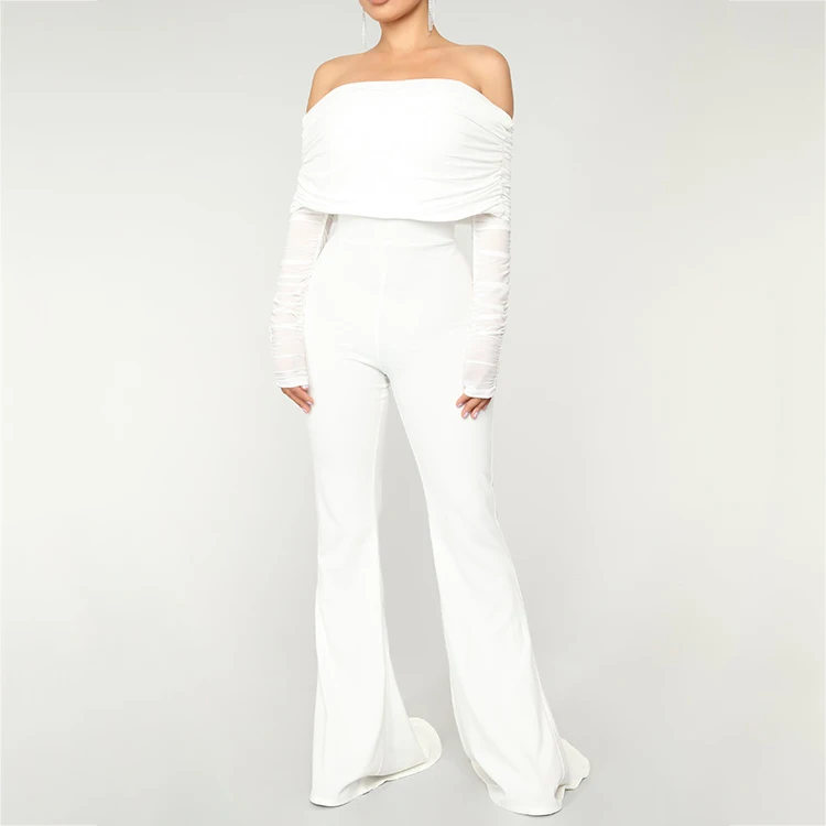 white jump suit for women