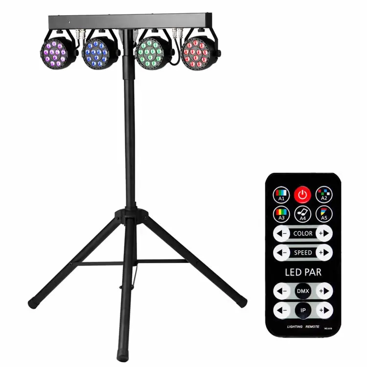 2019 New Professional Portable Dj Lights Disco Dj Equipment 48pcs 1w