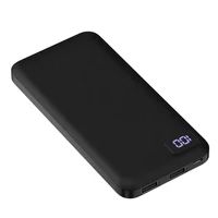 

New Design Phone Pawer Bank Fast Charging Powerbank LED Screen Rohs Slim Portable Mobile 10000mah Power Bank