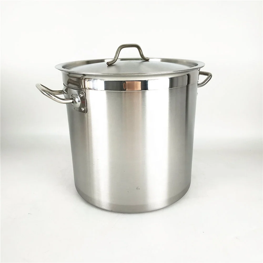 98l/25 Quart Restaurant Large Capacity Industrial Pot Stainless Steel