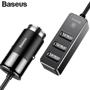 Reliable 3.1A Three USB Port Car Charger