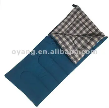 flannel sleeping bag