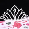 XULIN Elegant Silver Rhinestone Headband Headpiece Crown Tiaras with Forehead Bridal Wedding Hair Accessories