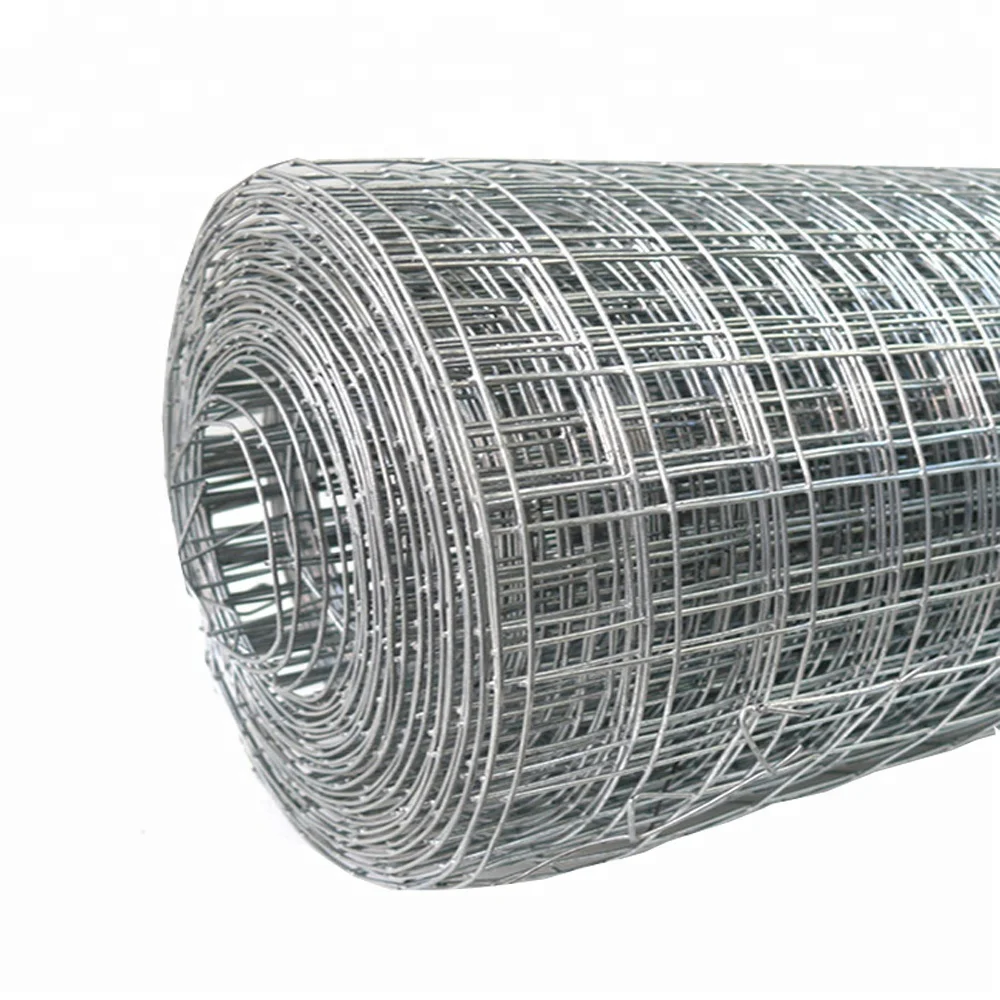 Wire Mesh Roll Hardware Cloth / 1/2 Inch Galvanized Welded Wire Mesh