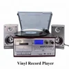 Multi Music center CD USB RADIO CASSETTE RECORD VINYL PLAYER WITH EXTERNAL SPEAKERS