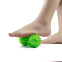 

Foot Peanut Massage Ball Rollers for Plantar Fasciitis or Peanut Yoga Mobility Massager & Myofascial Ball