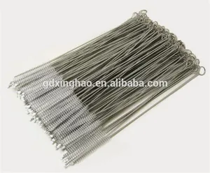 Image of 20.5-24.5CM Stainless Steel Rotating Brushes to Clean Straws