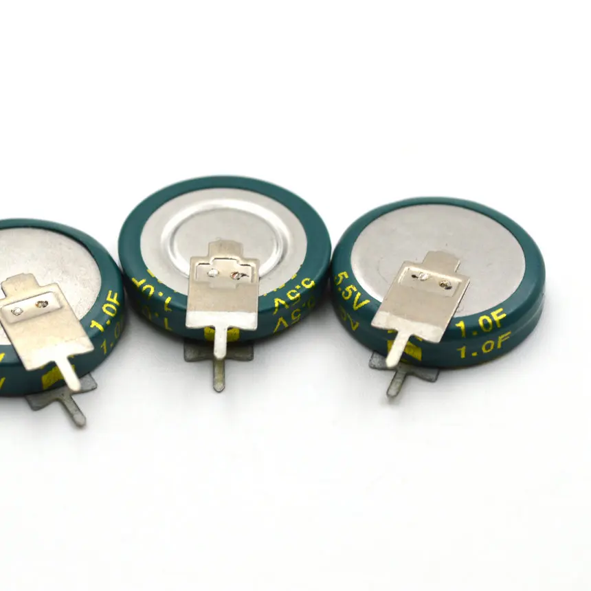 Small Cell Supercapacitor 5.5v 1f Coin V Type Ultra Capacitor Buy 1