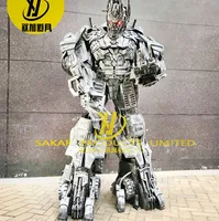 

Christmas Halloween Cosplay 2.6M Tall transformer led robot costume with Lights for Sale