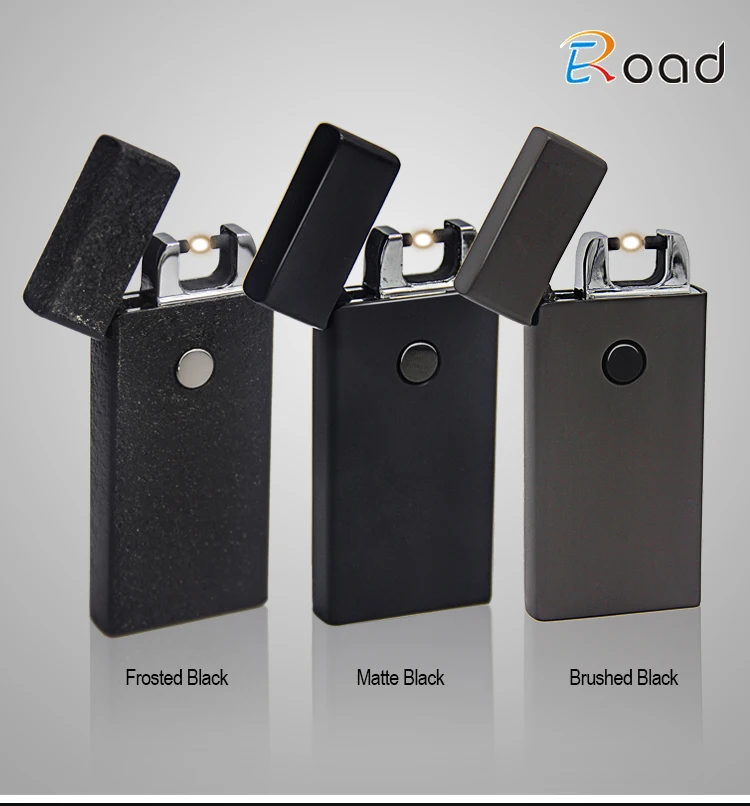 Eroad FA001 Eroad Popular Simple Cheap Custom Lighter with Logo No Minimum Metal Material USB Rechargeable