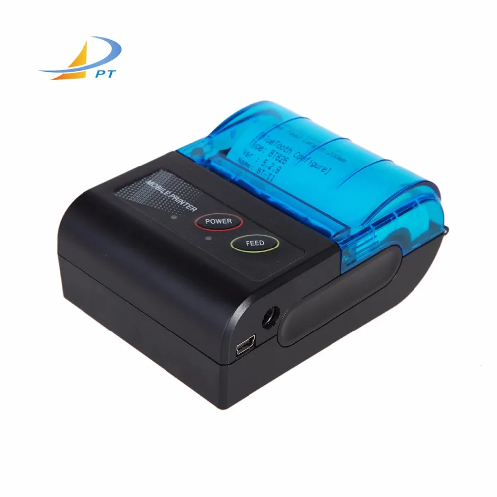 58mm portable ticket bluetooth thermal mini printer