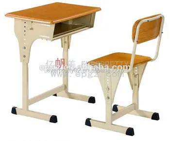 Cheap Primary School Study Table Set,Strong Mdf School Desk And Chair ...