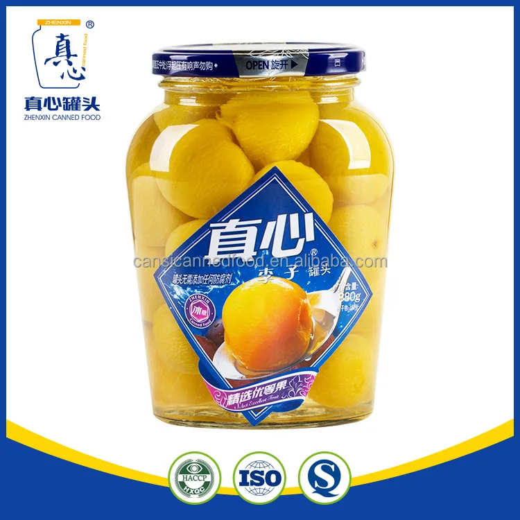 
Canned Fruit Plums / Prugna / Prune in Light syrup 