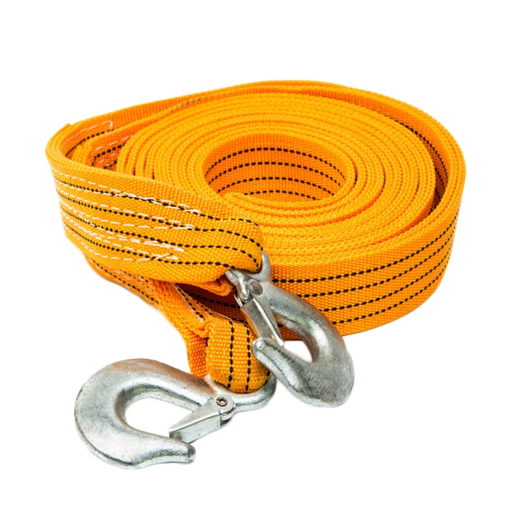 
China Manufacture Pull a Cart Rope tow Car Emergency Tools Wire High Quality Tow Rope 